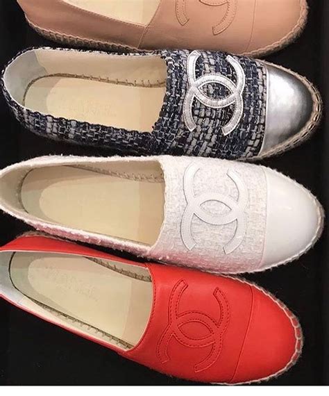 espadryle chanel sklep|Chanel canvas espadrilles.